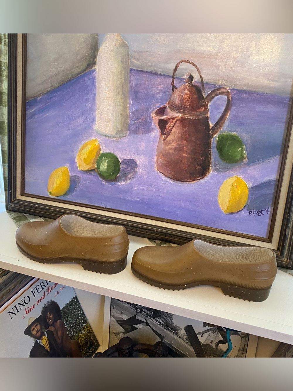 French Plasticana Hemp Garden Clogs